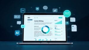 Scalenut review 2026 featured image showing AI SEO content writing platform interface with keyword research and optimization features